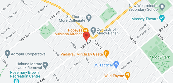 map of 7377 10TH AVENUE